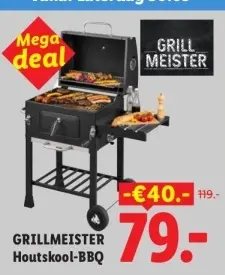 Aanbieding: Houtskool-BBQ