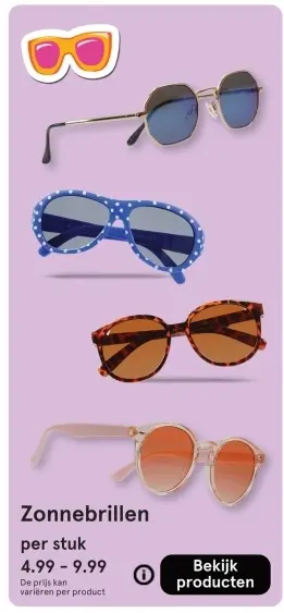 Aanbieding: Zonnebrillen