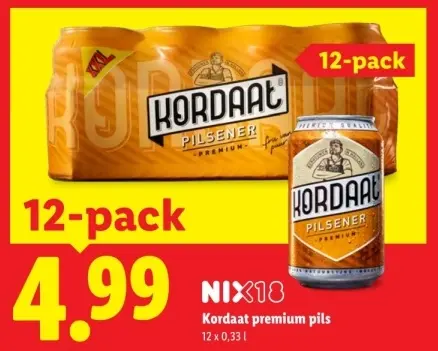 Aanbieding: Kordaat Premium pils