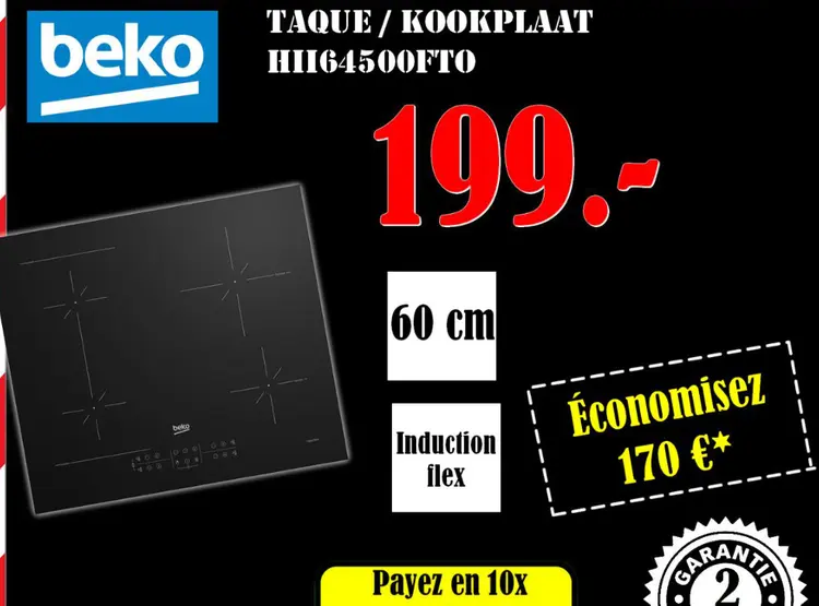 Promotie: Taque / kookplaat hii64500fto