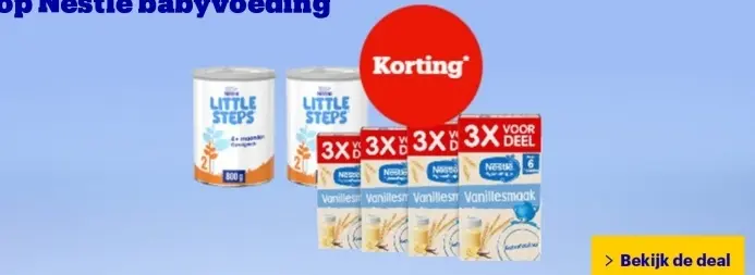 Aanbieding: Little Steps babyvoeding