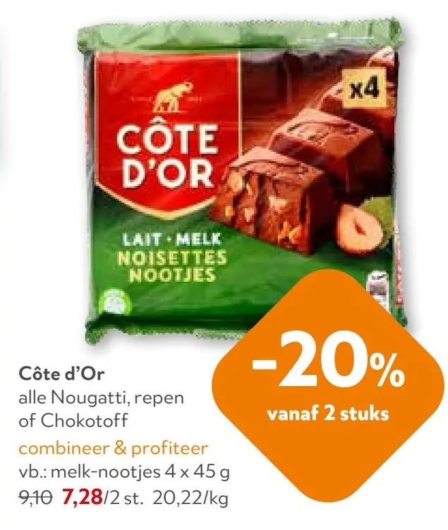 Promotie: Nougatti, repen of Chokotoff