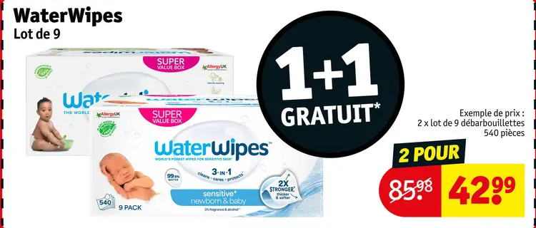 Offre: WaterWipes