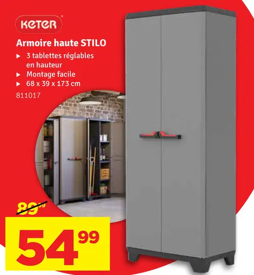 Offre: Armoire haute STILO