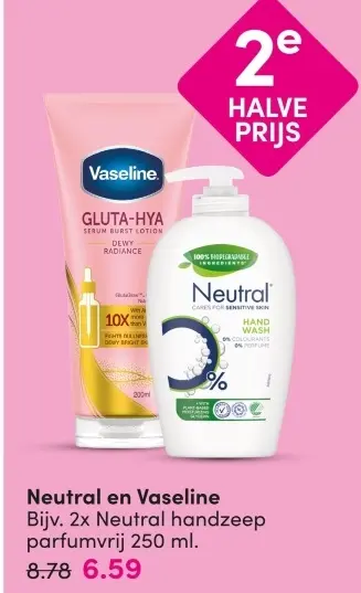 Aanbieding: Neutral en Vaseline