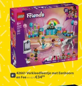 Aanbieding: 42661 Verkleedfeestje met Eenhoorn en Fee