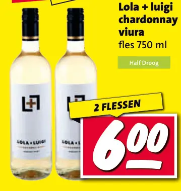 Aanbieding: chardonnay viura