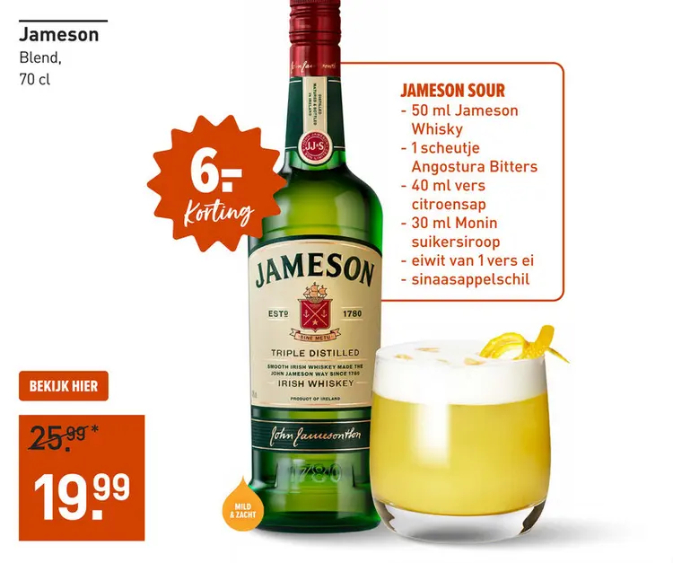 Aanbieding: Jameson