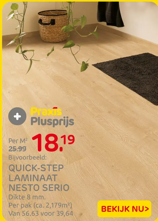 Aanbieding: Quick-step laminaat nesto serio
