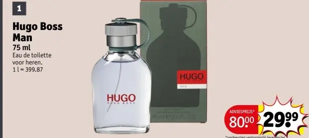 Promotie: Hugo Boss Man