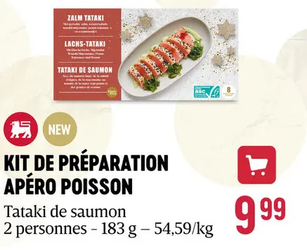 Offre: KIT DE PRÉPARATION APÉRO POISSON Tataki de sa