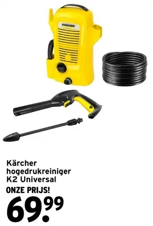 Aanbieding: Hogedrukreiniger K2 Universal