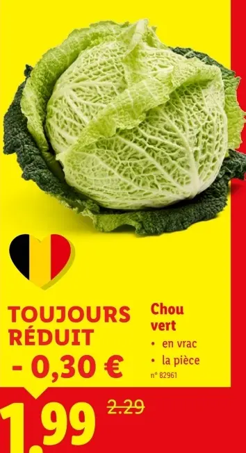 Offre: Chou vert