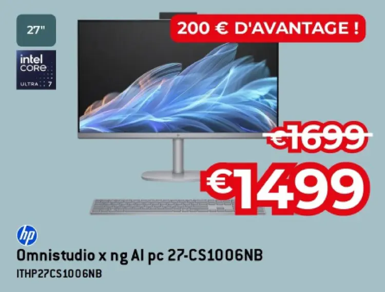 Offre: Omnistudio x ng Al pc 27-CS1006NB