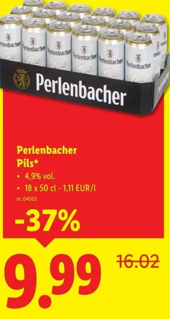 Aanbieding: Perlenbacher Pils