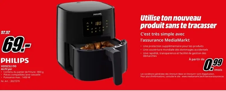 Offre: Airfryer