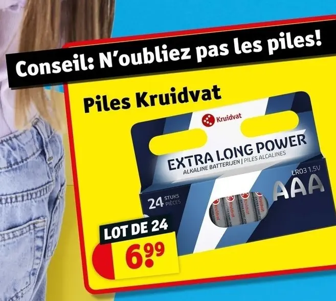 Offre: Piles