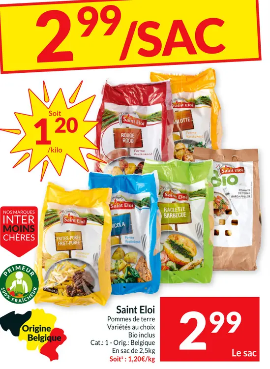 Offre: Pommes de terre