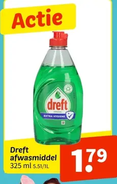 Aanbieding: Dreft afwasmiddel