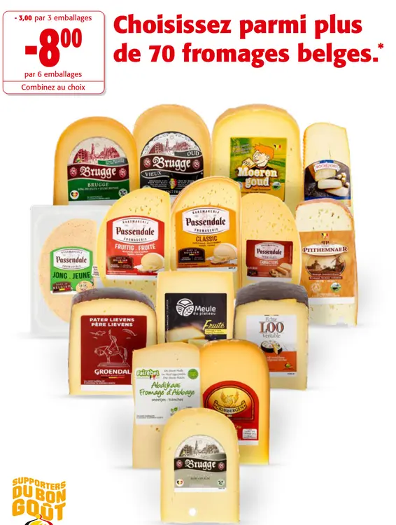 Offre: Fromages belges
