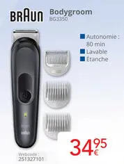 Offre: Bodygroom BG3350