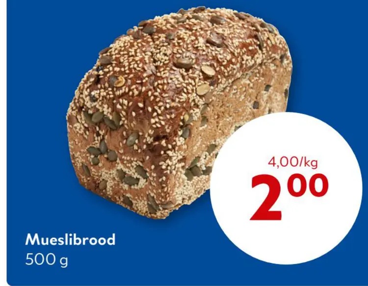 Promotie: Mueslibrood