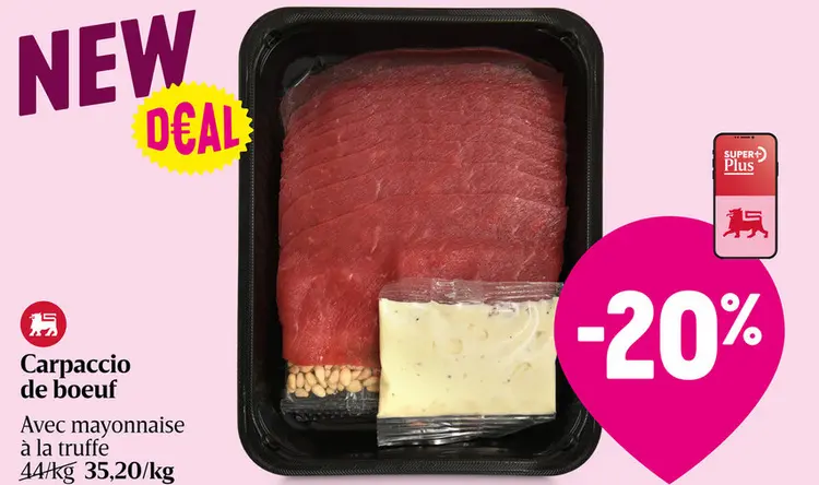 Offre: Carpaccio | Sauce truffe