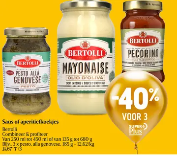 Aanbieding: Saus of aperitiefkoekjes