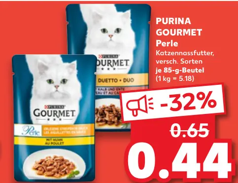 Aanbieding: Perle Katzennassfutter