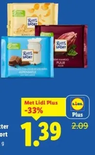 Aanbieding: Ritter Sport