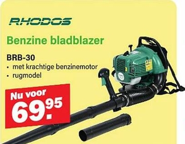 Aanbieding: Benzine bladblazer BRB-30