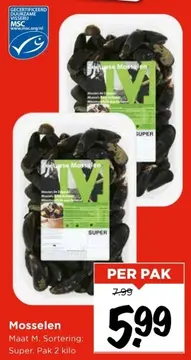 Aanbieding: Mosselen