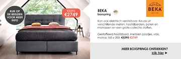 Aanbieding: BEKA boxspring