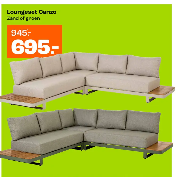 Aanbieding: Loungeset Canzo