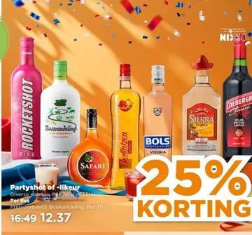 Aanbieding: Partyshot of -likeur