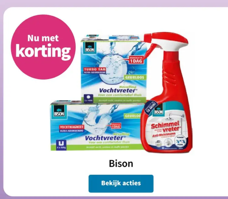 Promotie: Vochtvreter & Schimmelvreter