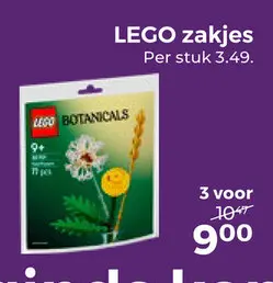 Aanbieding: LEGO zakjes