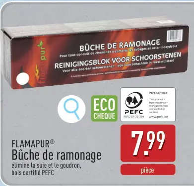 Offre: Bûche de ramonage