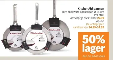 Aanbieding: KitchenAid pannen