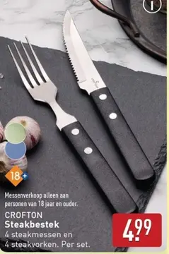 Aanbieding: CROFTON Steakbestek