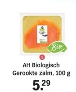 Aanbieding: AH Biologisch Gerookte zalm