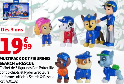 Promotie: Multipack de 7 figurines Search & Rescue