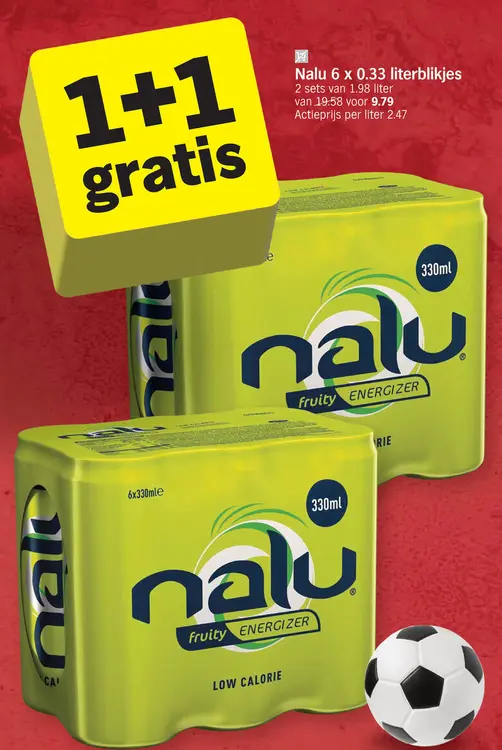 Offre: 6 x 0.33 literblikjes