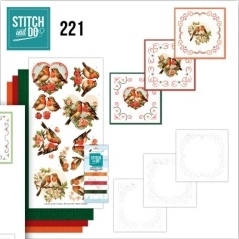 Aanbieding: Stitch & Do 221 Romantic birds 