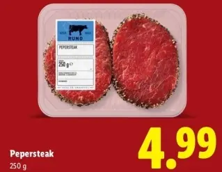 Aanbieding: Pepersteak