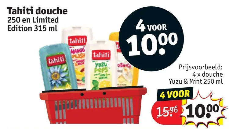 Promotie: Tahiti douche
