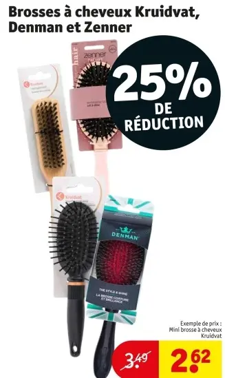 Offre: Brosses à cheveux