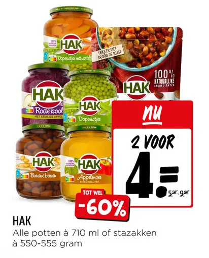 Aanbieding: Alle HAK potten