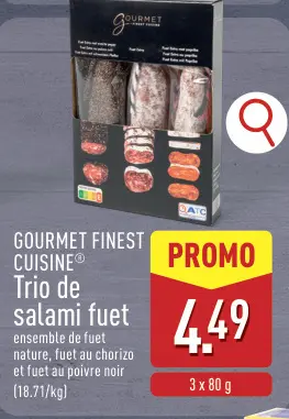 Offre: Trio de salami fuet