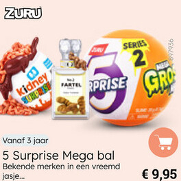 Aanbieding: 5 Surprise Mega bal